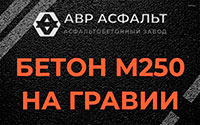 Бетон М250 на гравии в Большом Буньково